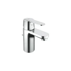Grohe Get éénhendel wastafelkraan met lage uitloop en waste chroom