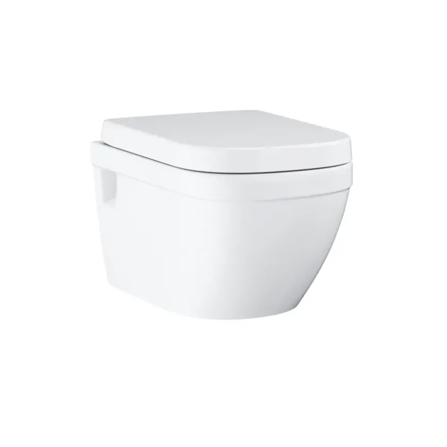 Grohe hangend toilet Ceramic met softclose wc bril