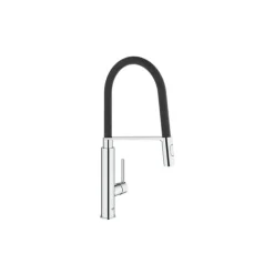 Grohe Keukenkraan Feel met Spoelkraan Chroom