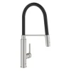 Grohe Keukenkraan Feel met Spoelkraan Supersteel