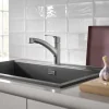 Grohe keukenkraan Start dual spray QuickFix supersteel (RVS look)