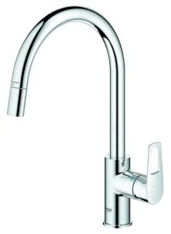 Grohe keukenkraan Start Loop hoge C-uitloop uitrekbaar chroom