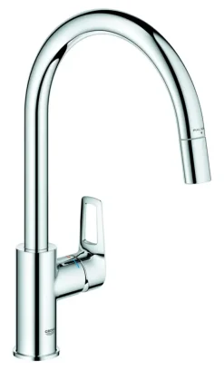 Grohe keukenkraan Start Loop hoge C-uitloop uitrekbaar chroom
