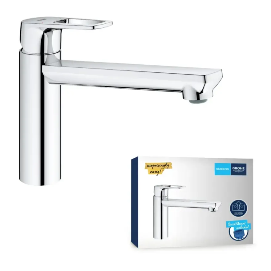 Grohe Keukenmengkraan Start Loop middelhoge uitloop Chroom