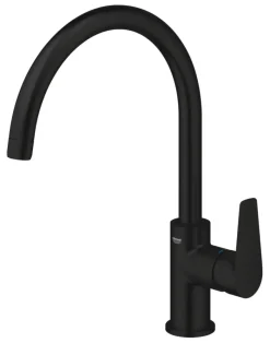 GROHE keukenmengkraan Start Edge hoge uitloop mat zwart