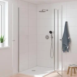 Grohe Precision Thermostat Perfect inbouw douchesysteem met Vitalio Comfort 250 hoofddouche rond Chroom