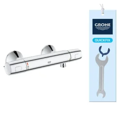 Grohe Precision Trend Cool Touch thermostatische douchekraan 15cm