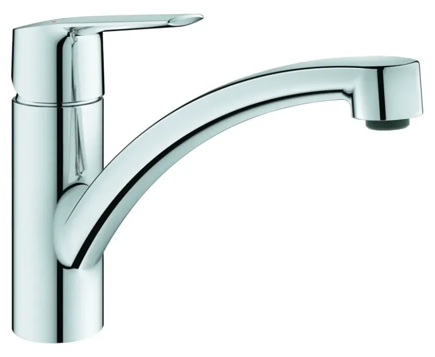 Grohe Quickfix keukenkraan Start lage uitloop chroom