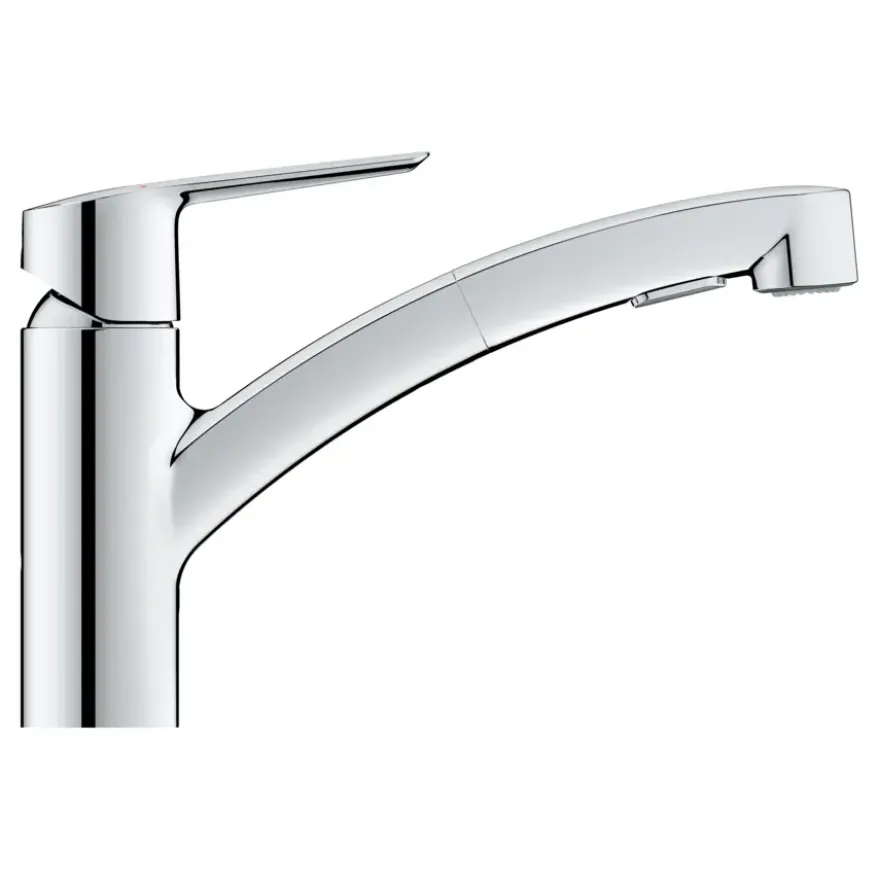 Grohe Quickfix keukenkraan Start uittrekbare Dual spray