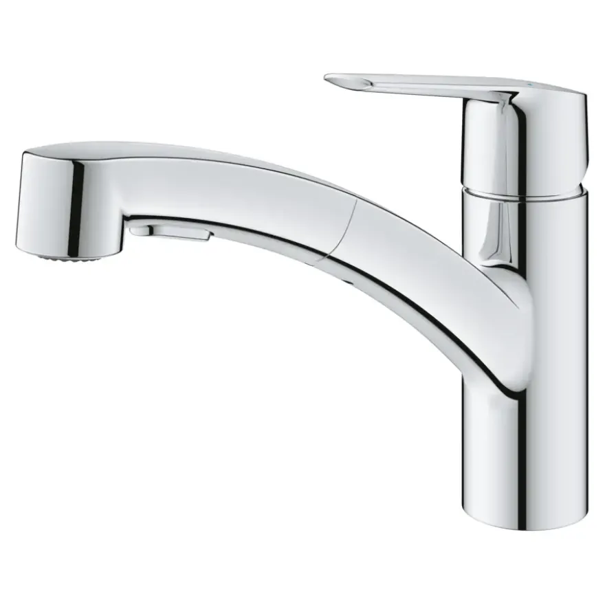Grohe Quickfix keukenkraan Start uittrekbare Dual spray
