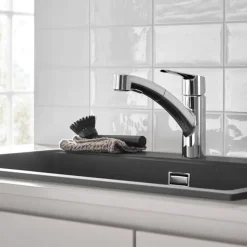 Grohe Quickfix keukenkraan Start uittrekbare Dual spray