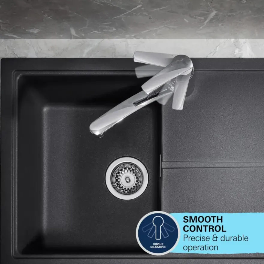 Grohe Quickfix keukenkraan Start uittrekbare Dual spray