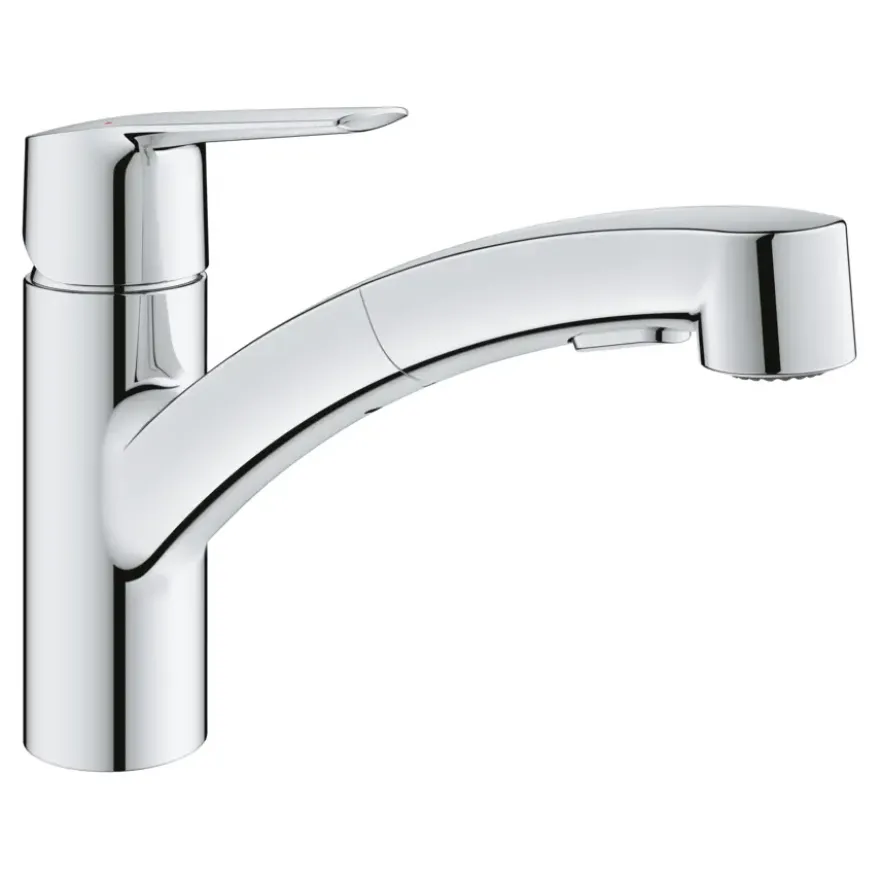 Grohe Quickfix keukenkraan Start uittrekbare Dual spray