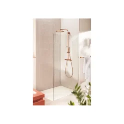 Grohe regendoucheset Euphoria XXL 310 met handdouche en thermostaatkraan koper