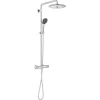 Grohe regendoucheset Quickfix Vitalio Joy - hoofddouche 26 cm - met handdouche en thermostaatkraan 3 standen chroom - hartafstand kraan 15 cm