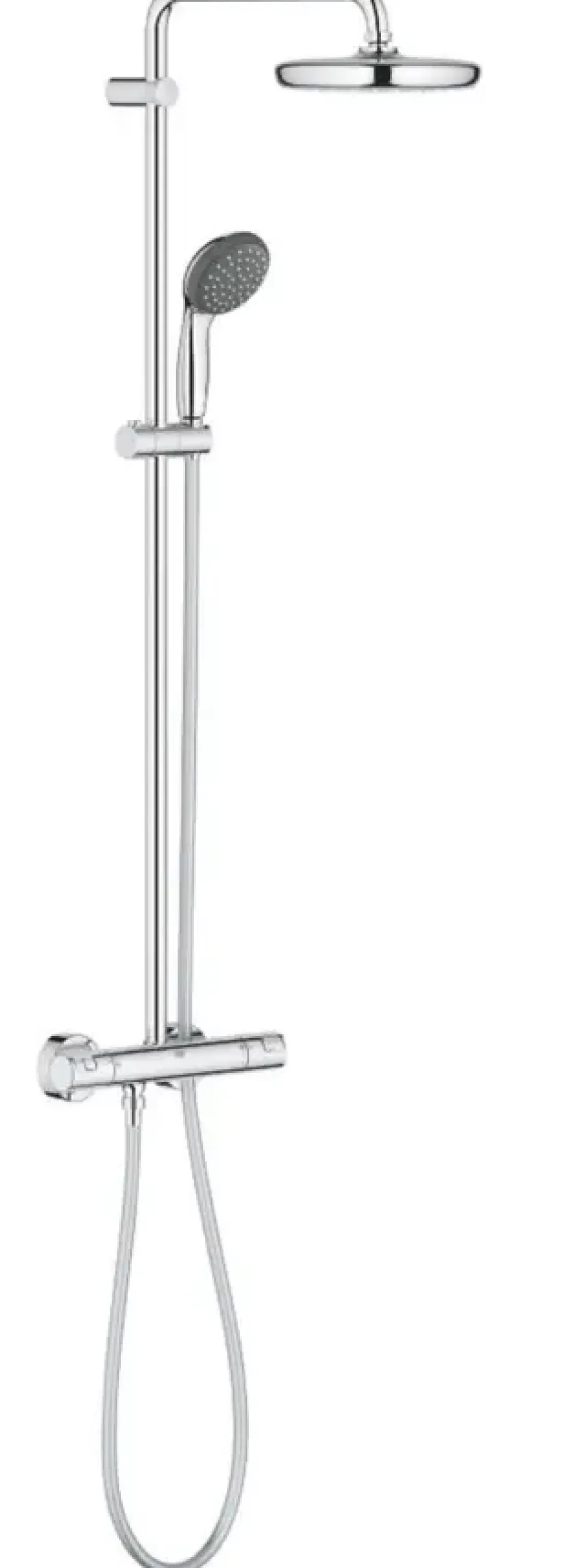 Grohe regendouche Vitalio Start 210 met thermostatische douchekraan