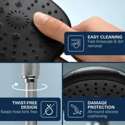 Grohe regendouche Vitalio Start 210 met thermostatische douchekraan