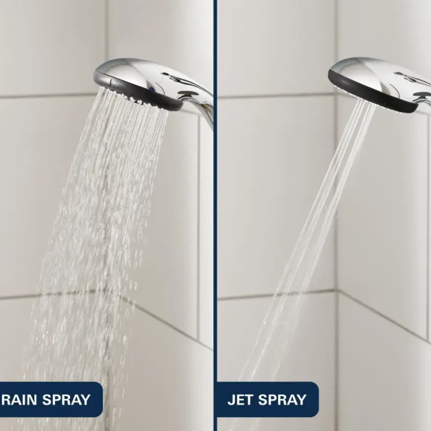 Grohe regendouche Vitalio Start 210 met thermostatische douchekraan