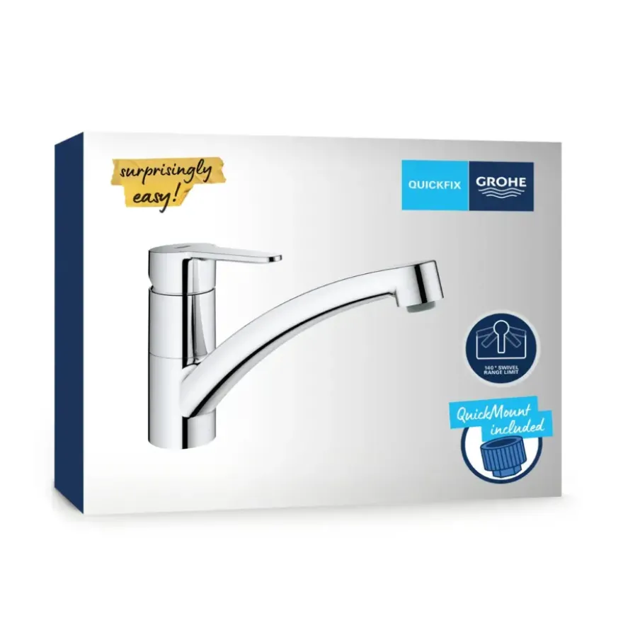 Grohe Start Eco eenhendel keukenkraan chroom