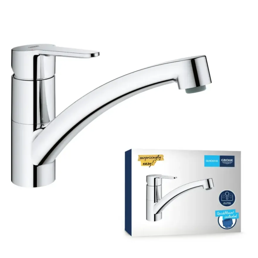 Grohe Start Eco eenhendel keukenkraan chroom