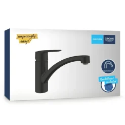 Grohe Start Keukenmengkraan lage uitloop mat zwart
