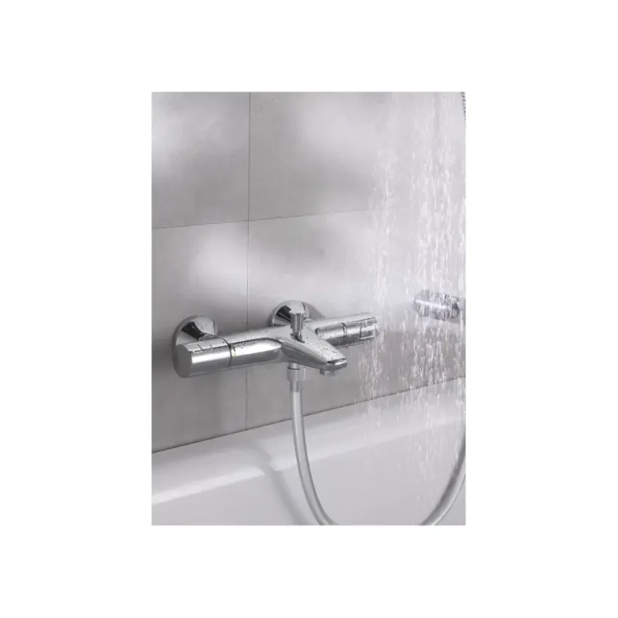 Grohe thermostatische badkraan Precision Start - chroom 15 cm