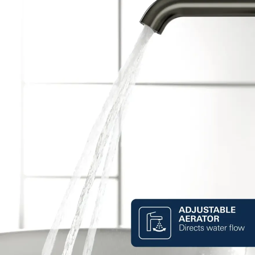 Grohe Wastafelkraan Essence New S Grafiet