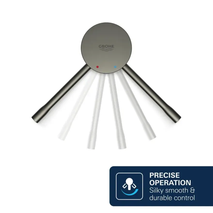 Grohe Wastafelkraan Essence New S Grafiet