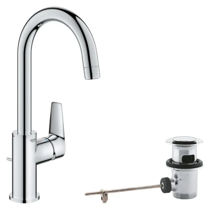 Grohe wastafelkraan Start edge L-size QuickFixchroom
