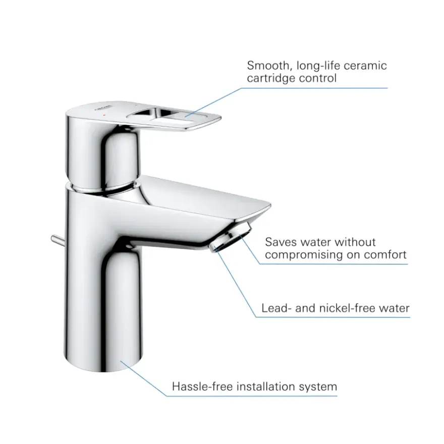 Grohe wastafelkraan Start Loop