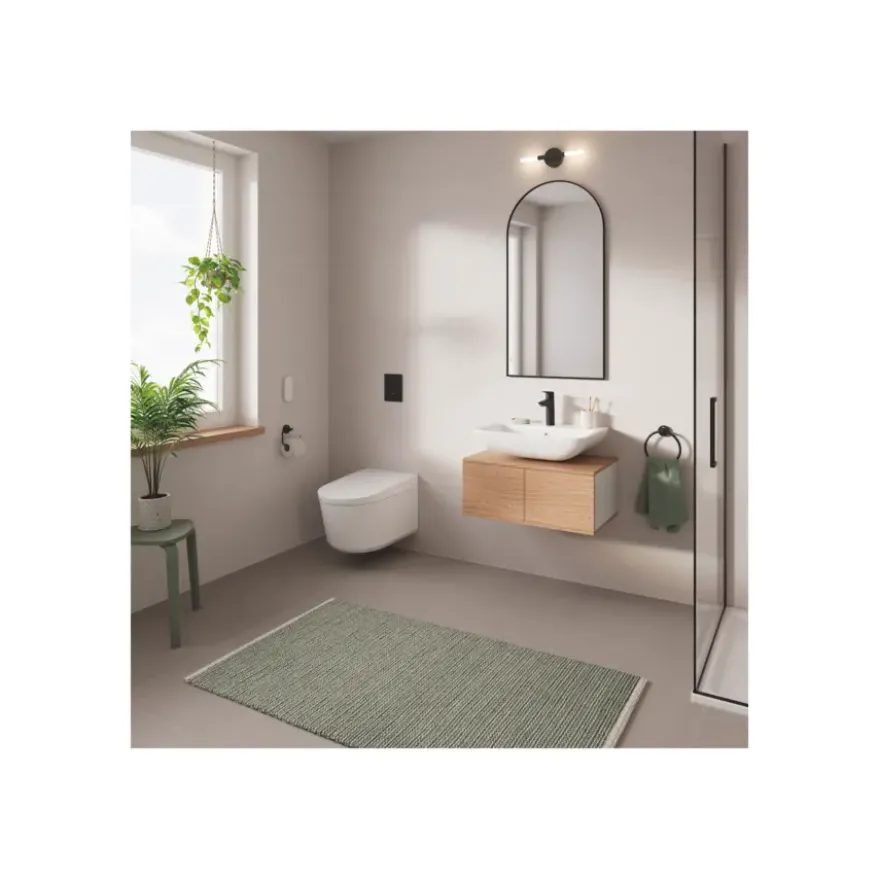 Grohe wastafelkraan Start M-size QuickFix mat zwart