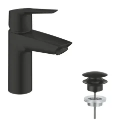 Grohe wastafelkraan Start S-size QuickFix mat zwart