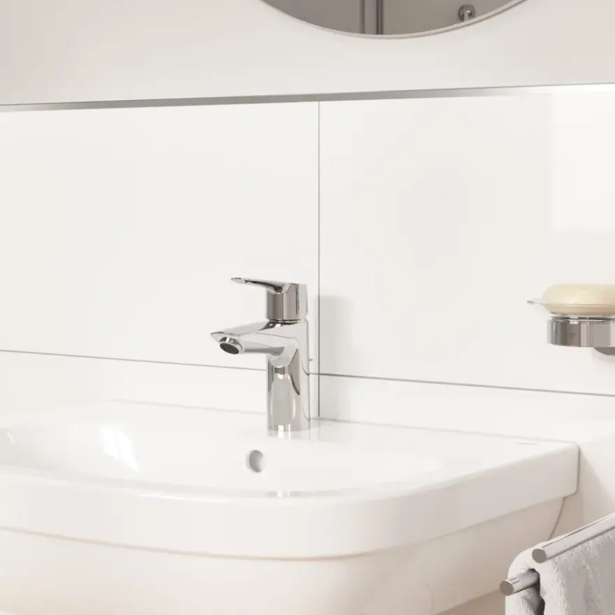 Grohe Wastafelmengkraan Start S-Size met Waste Chroom