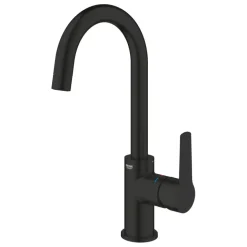 Grohe Wastafelmengkraan Start L-Size met waste Mat Zwart