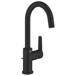 Grohe Wastafelmengkraan Start L-Size met waste Mat Zwart