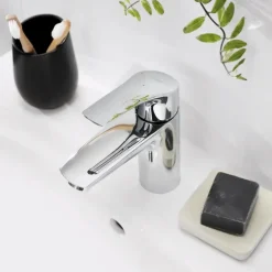 Grohe Wastafelmengkraan Swift S-size Push Open Chroom
