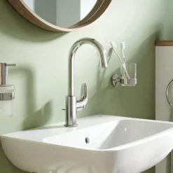 Grohe Wastafelmengkraan Swift L-size met Waste Chroom