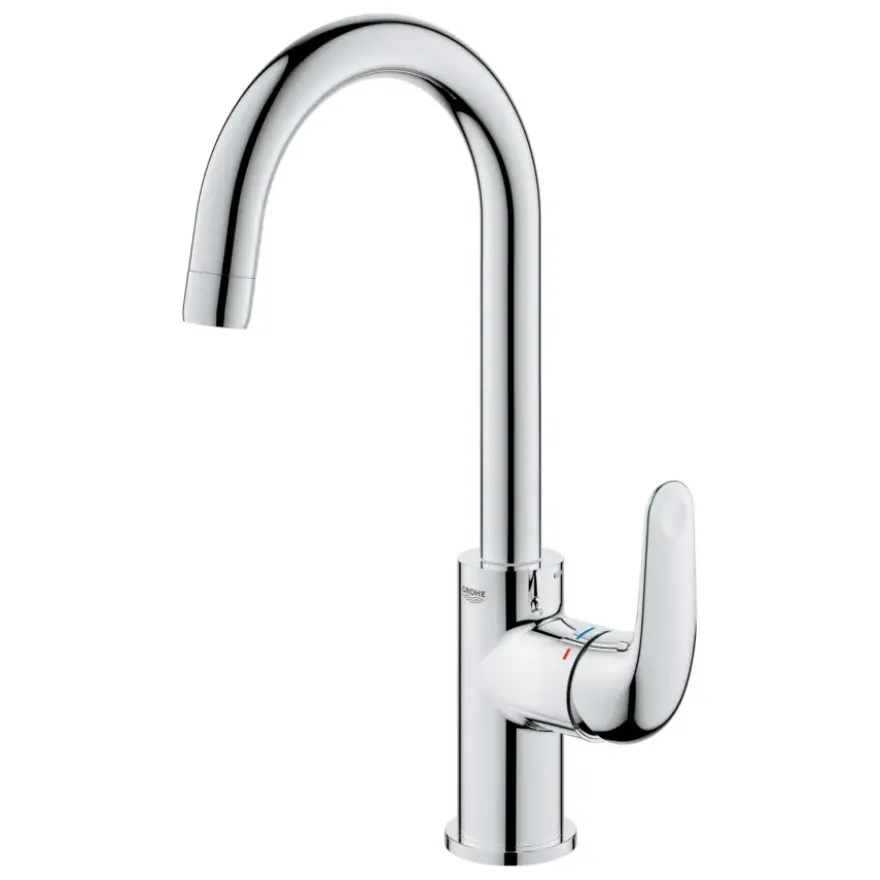 Grohe Wastafelmengkraan Swift L-size met Waste Chroom
