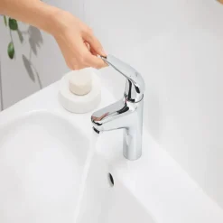 Grohe Wastafelmengkraan Swift M-size Push Open Chroom