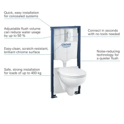 Grohe Wc-pack Bau Arena 4 in 1