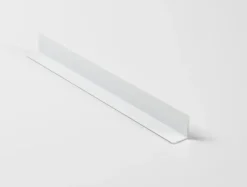 Grosfillex GX Wall aluminium afwerkprofiel wit 260 cm