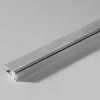 Grosfillex GX Wall begin-eindprofiel 260 cm metal aluminium