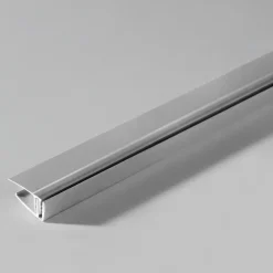 Grosfillex GX Wall begin-eindprofiel 260 cm metal aluminium