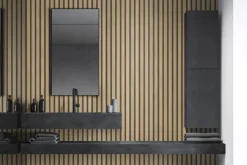 Grosfillex lattenwand kunststof Element 3D Linio Bamboo 2.925m2