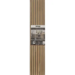 Grosfillex lattenwand kunststof Element 3D Linio Bamboo 2.925m2