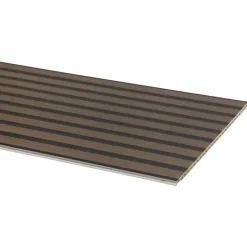 Grosfillex lattenwand kunststof Element 3D Linio walnoot 2.925m2