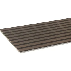 Grosfillex lattenwand kunststof Element 3D Linio walnoot 2.925m2