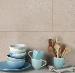 Grosfillex paneel GX Wall creme slate afm. 30x60 cm 1,98 m², 11 stuks