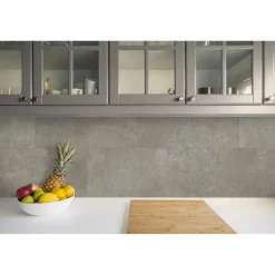 Grosfillex paneel GX Wall grijs slate afm. 30x60 cm 1,98 m², 11 stuks