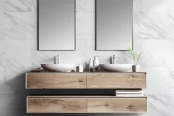 Grosfillex paneel GX Wall+ PVC white marble 30x60 cm 1,98 m²